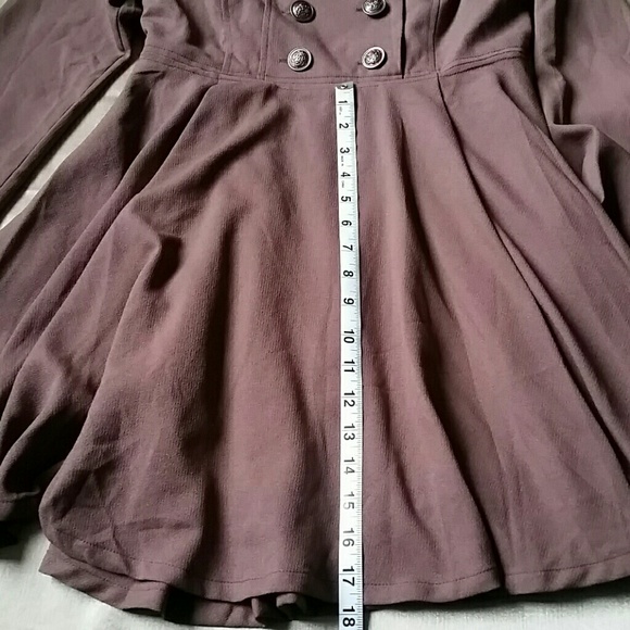 Akira military taupe dress - Picture 6 of 8